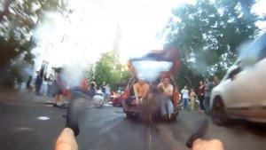 Катание на тазах в МГТУ им. Баумана