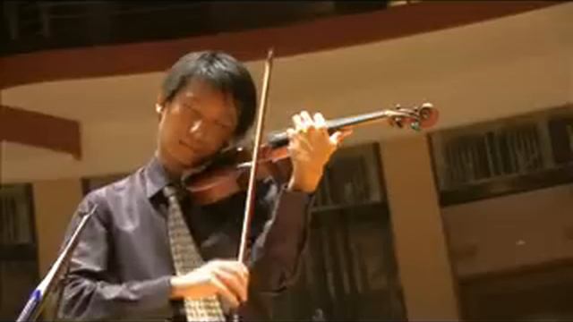 Jun Hong playing Glazunov Violin Concerto in A Minor - 3rd