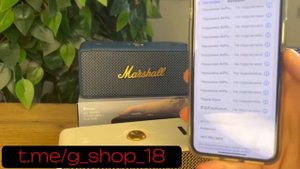 Колонка Marshall Emberton / Лучшая блютуз колонка 2023