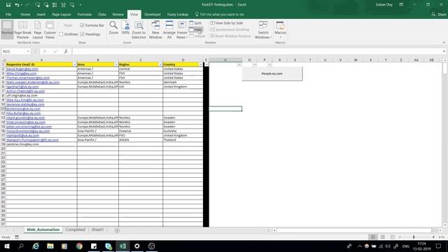 Hide Excel Workbook in background !! how to Hide Excel Workbook without close ! Advanced Excel смотреть онлайн