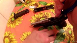 Grand Power T-12 ( замена кнопки сброса обоймы )