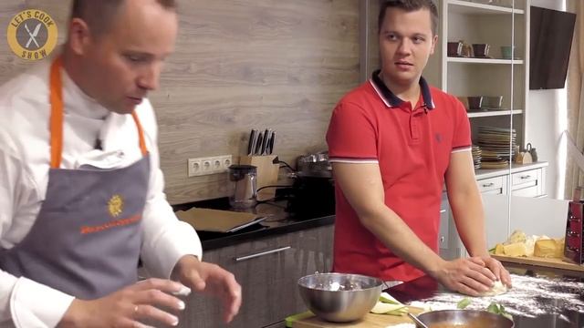 Как приготовить пиццу 4 сыра / Тесто для Пиццы (Pizza) [Let's Cook Show]