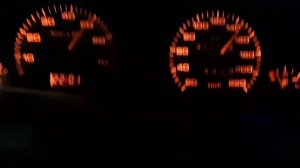 Ауди 100 2.3, разгон на 4 передаче.