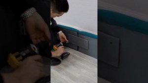 Сборка кровати с ортопедическим основанием (стандартное крепление)
