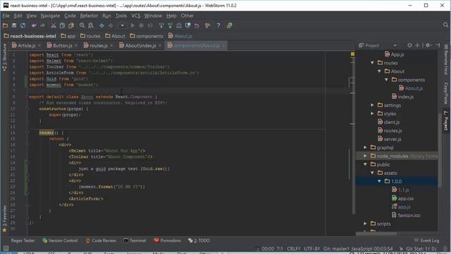 8. React (ES6) Isomorphic Lazy Loading with Webpack смотреть онлайн