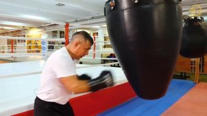 Костя Цзю. Комбинации ударов.