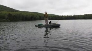 Fishing with my Lifetime Dragonfly Sport Fisher Kayak