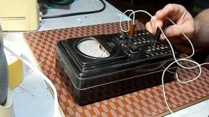 Тестер Ц-20. Включение после длительного простоя.