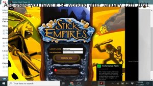 How to play Stick Empires after flash end of life.