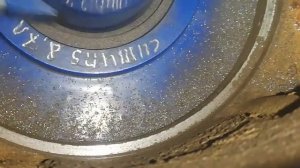 Cummins 8.9l антифриз в поддоне. Причина и устранение.