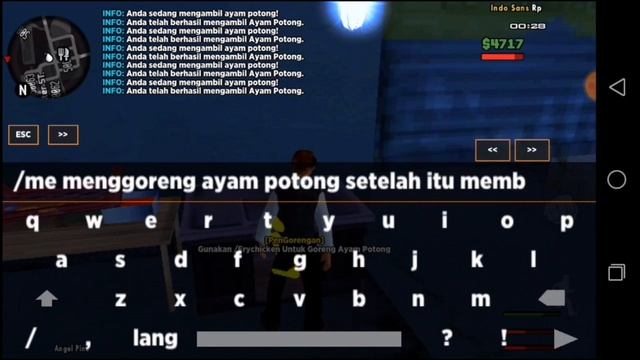 [IS•RP] Mencoba Menjadi Penjual Ayam Di Kota IndoSans