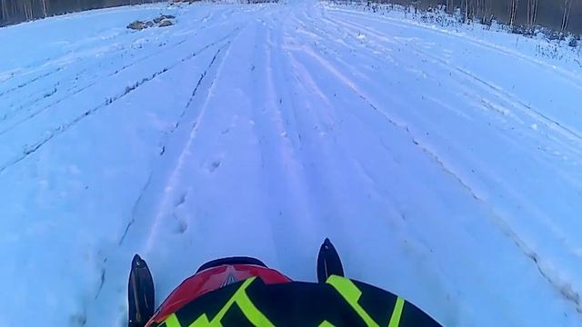 покатушки на снегоходе polaris с пассажирами!!! смотреть онлайн