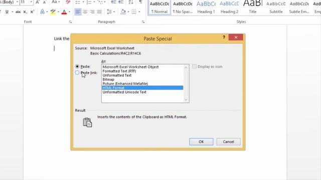 How to Link Data Between Word and Excel - Create Reports with Live Data смотреть онлайн