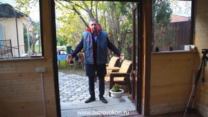 Остекление беседки алюминием PROVEDAL