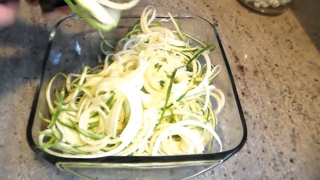 Лапша из Кабачков Цукини - Зудлс - Zoodles / Готовим в США