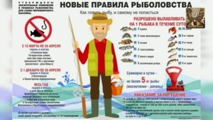 Какие штрафы можно получить от РЫБНАДЗОРА этой весной?