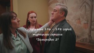 Содержание 196 - 198 серий (27 турецкая) второго сезона сериала "Зимородок" (РФ, 2023 / 2024)