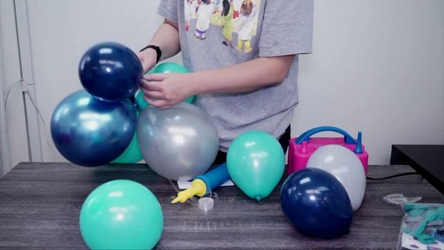 How to Make Balloon Garland with Balloon Chain? смотреть онлайн