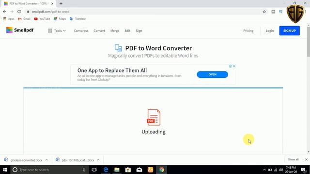 How to convert pdf to word | Windows 10 | GB IDEAS смотреть онлайн