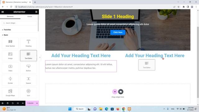 Building a new landing page from scratch | WordPress Tutorial