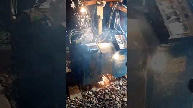сварка рельсов машиной прсм смотреть онлайн