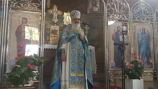 Слово архимандрита Амвросия после литургии в Неделю 12-ю по Пятидесятнице,  04.09.2022