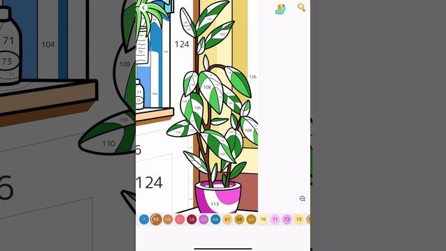 Hey Color Paint by Numbers app Colour with me Outdoor Coffee Bar #relaxing  #coffeelovers #drinks