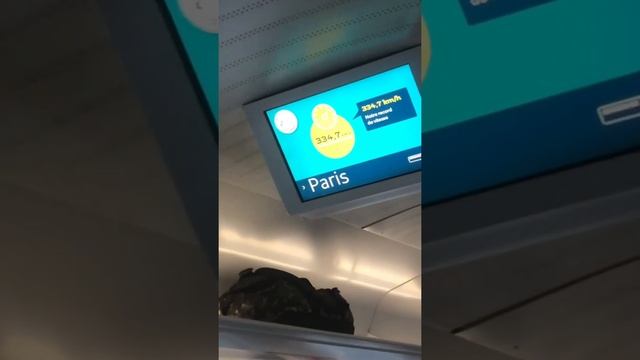 Eurostar- London to Paris journey