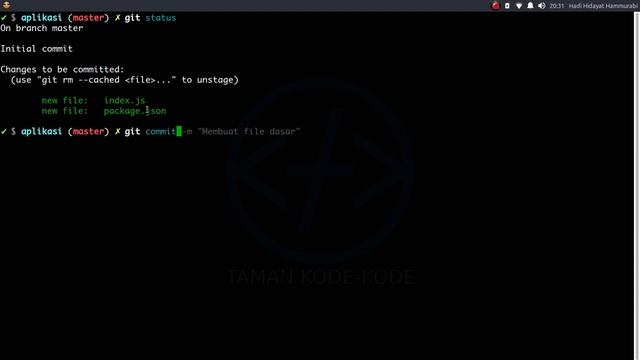 Git #4 - Menyimpan Perubahan pada Proyek смотреть онлайн