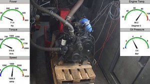 Test moteur Cummins B3.9