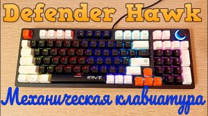 Механическая клавиатура Defender Hawk GK 418 OUTEMU Brown