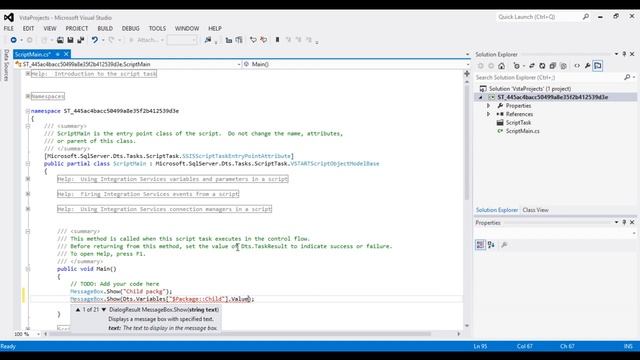 Pass Value From Parent Package To Child Package In SSIS | Ssis Tutorial Part 67