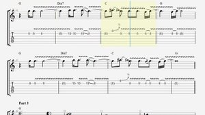 Fortunate Son TAB - instrumental acoustic guitar tabs (PDF + Guitar Pro)