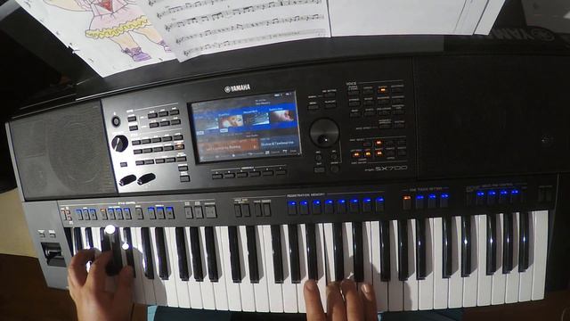 Self Control z repertuaru RAF - cover Yamaha PSR-SX700 смотреть онлайн