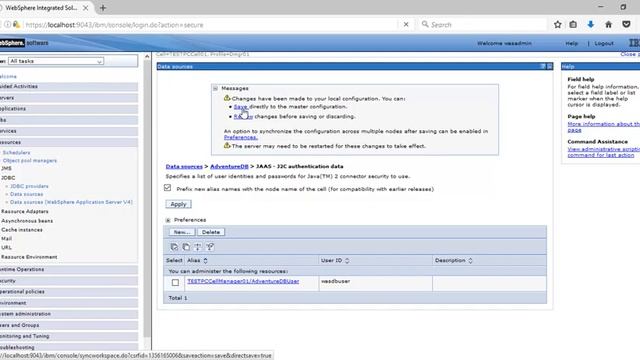 IBM Websphere Application Server JDBC Provider and Datasource Setup смотреть онлайн