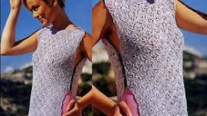 Узор крючком для воздушного топа - Вязание крючком