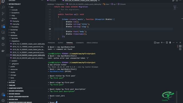 Laravel Model and thinker  | Laravel Model tutorial for beginners