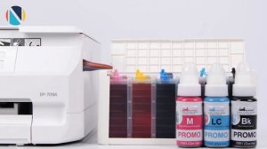 6-цветный принтер Epson EP-709A теперь с СНПЧ и бесчиповой прошивкой!