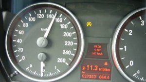 BMW 325i E90 0-100/200kmh