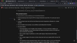 PROMPT Secret DALL-E 3 + Recursive Prompt GPT-Vision + Astuces