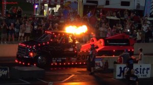 36,000 horsepower Triple Jet Semi Truck Massive Jet Engines - Ford F-750 Homewrecker