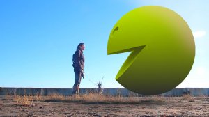 Pacman (Пакман) в реальной жизни.