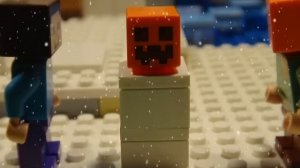 LEGO MINECRAFT THE ADVENTURES OF STEVE - PART 5 THE SNOW HIDEOUT