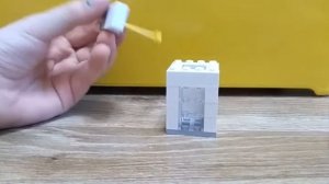 как сделать Лего часы с маятником