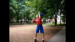 Гиря 48кг. 38 подъемов за 1 минуту.WR.Ситников Виталий.