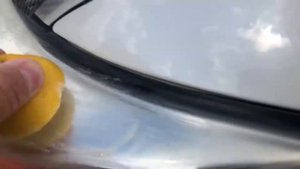 полировка фар лимоном и содой.