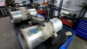 Ремонт мотора Tesla MS (Mercedes ED, Toyota RAV4 EV) / Tesla Model S motor repair.