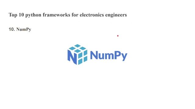 Top 10 + 10 Python Frameworks For Electrical & Electronics Engineers
