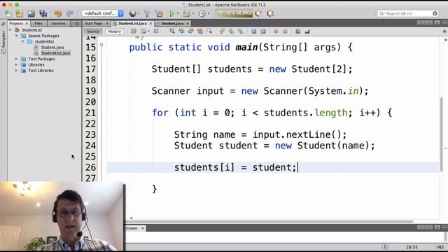 Example Array of Objects in Java