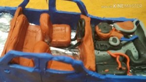 Как сделать газ-24 из пластилина